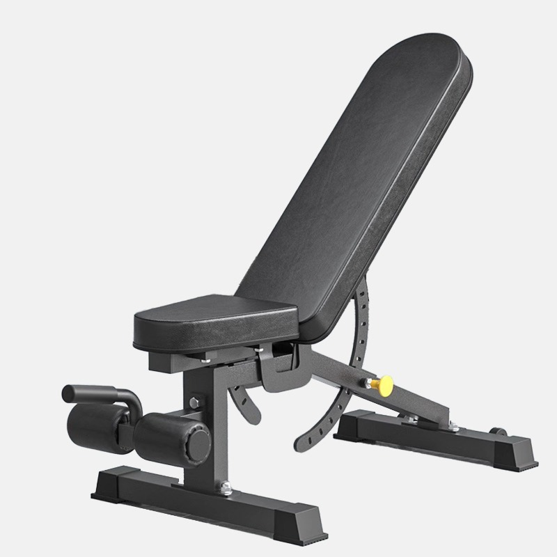 Adjustable Dumbbells - Banco de Fitness Negro, Equipo de