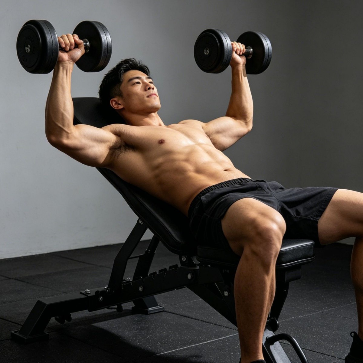 Adjustable Dumbbells - Banco de Ejercicios Multifuncional Plegable para