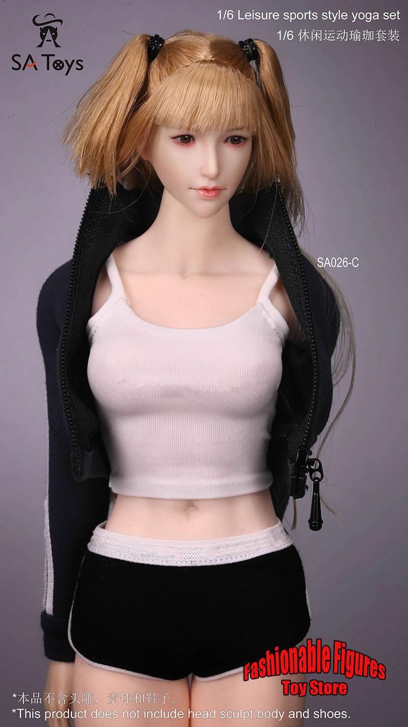 Yoga Fitness First - SAtoys 1/6, conjunto deportivo de soldado