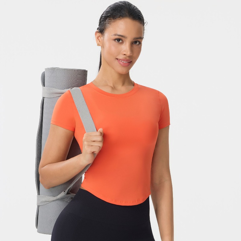 Yoga Fitness Top - Camisetas Deportivas de Secado Rápido para