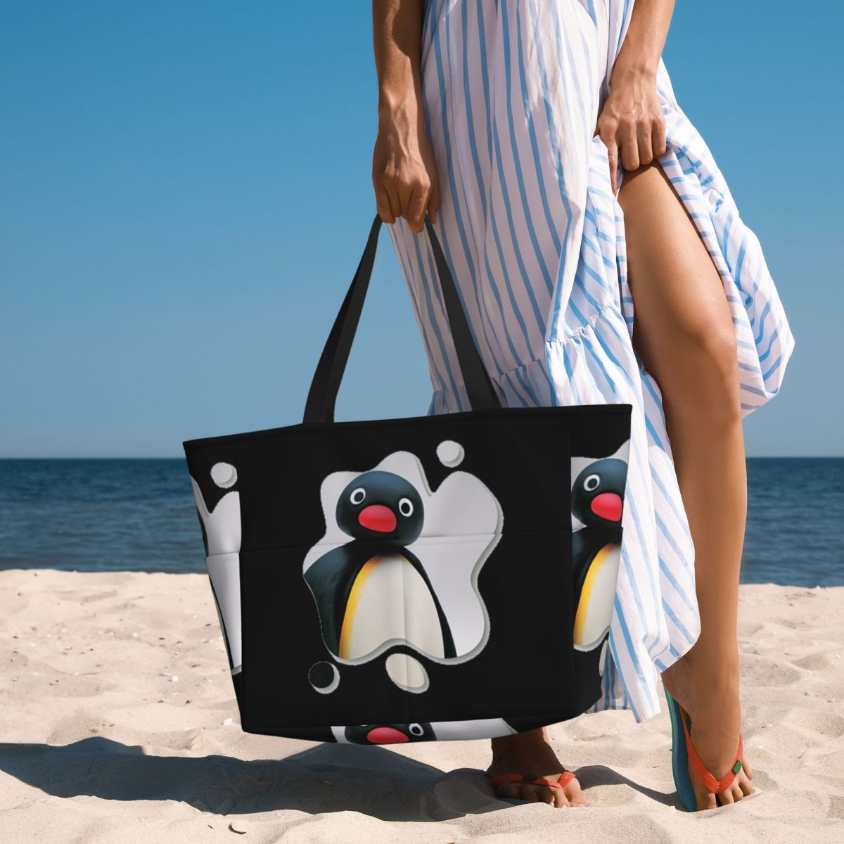 Yoga Fitness Tva - Bolsa de Playa Pingu Pinga Penguin