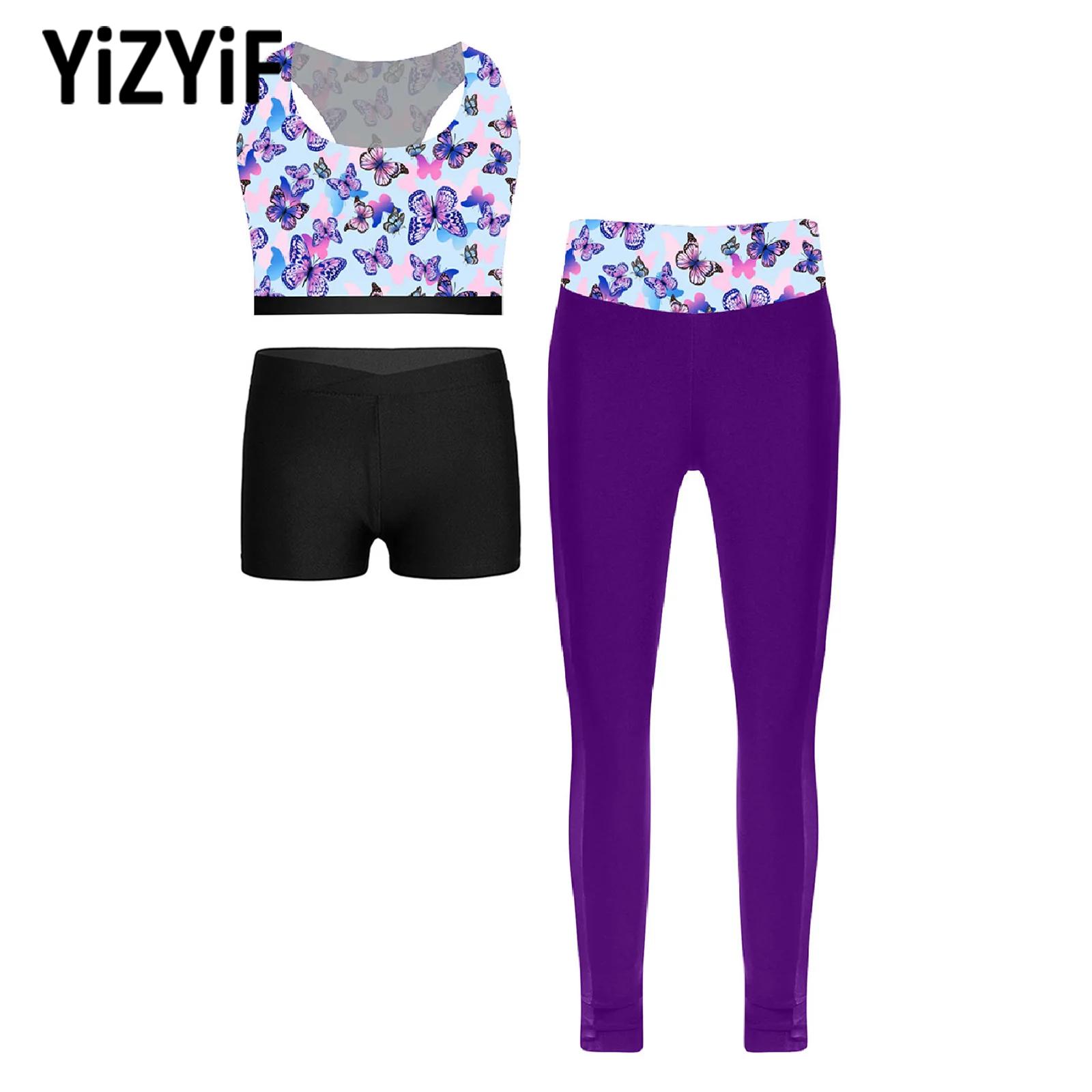 Yoga Fitness Girl - Conjunto deportivo de tres piezas para