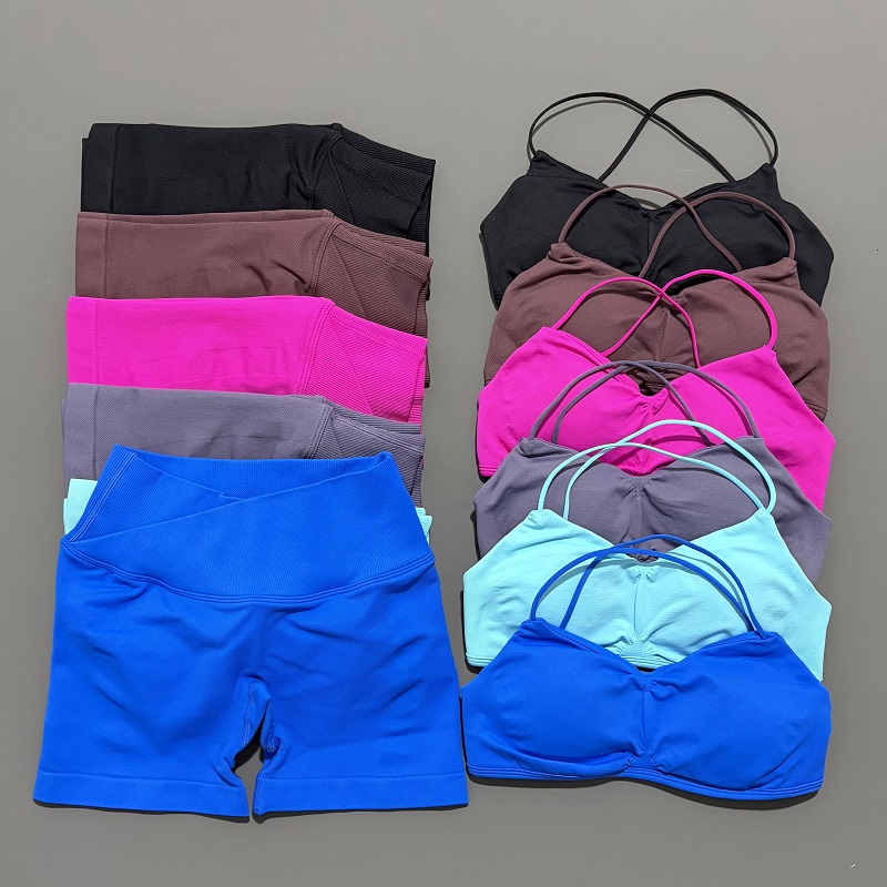 Yoga Fitness Top - Conjunto de gimnasio de visión de