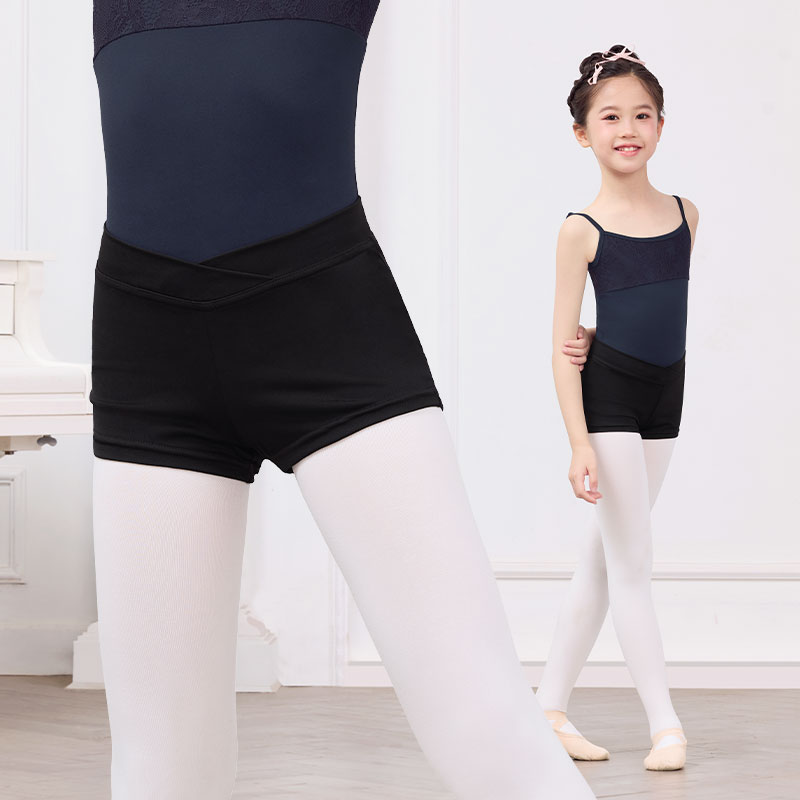 Yoga Fitness Girl - Pantalones cortos de baile para niña,
