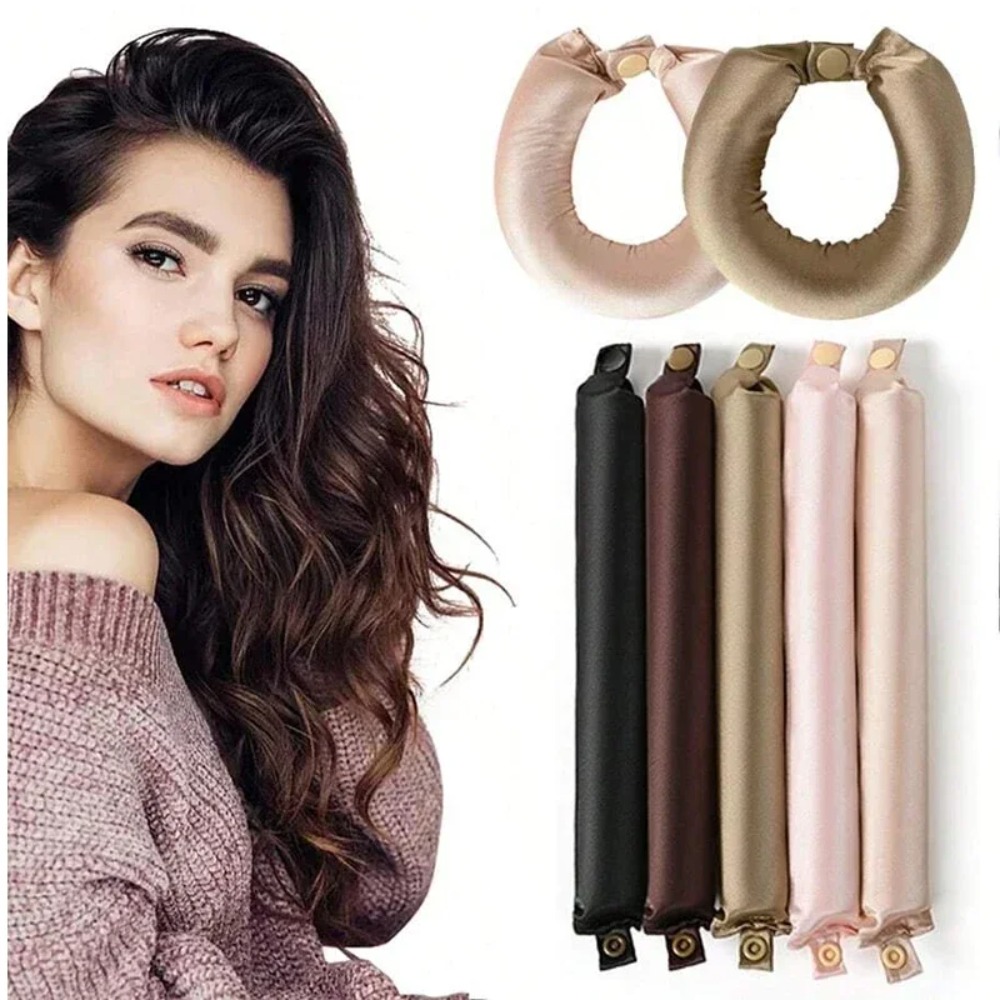 Foam Roller - Rizadores de pelo sin calor, diadema