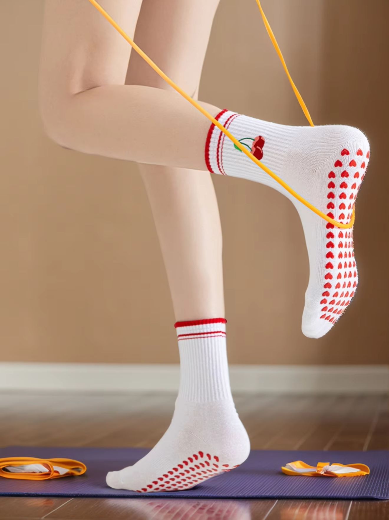 Yoga Of Fitness - 1 Par de Calcetines Profesionales de