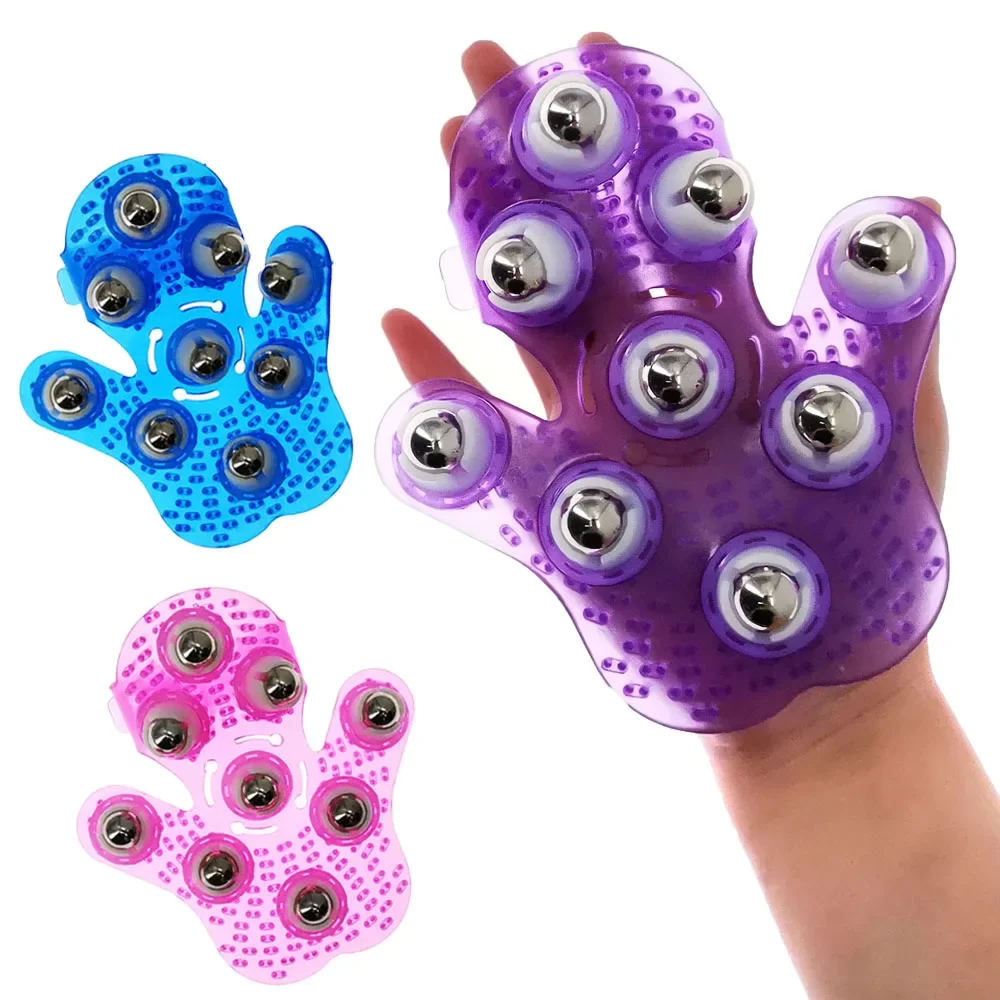 Shoulder Massage Ball - Guantes de Masaje Corporal con Bolas