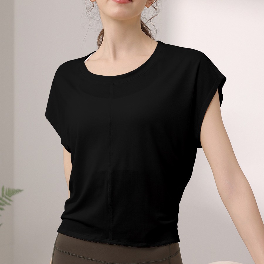 Women Summer Tencel Yoga T Shi - Yoga Fitness Dance reseña y precio