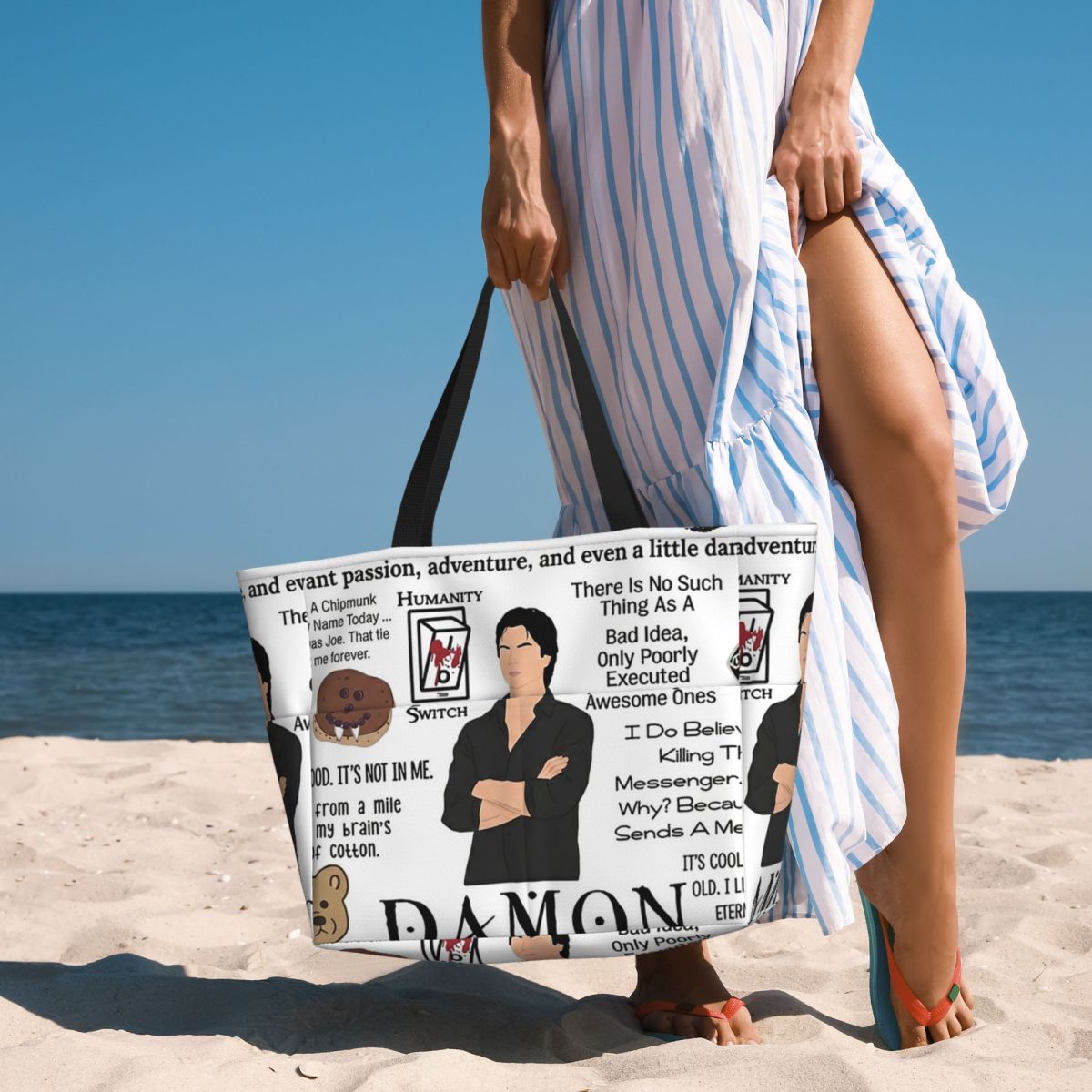 The Vampire Diaries Damon Salv - Yoga Fitness Tva reseña y precio