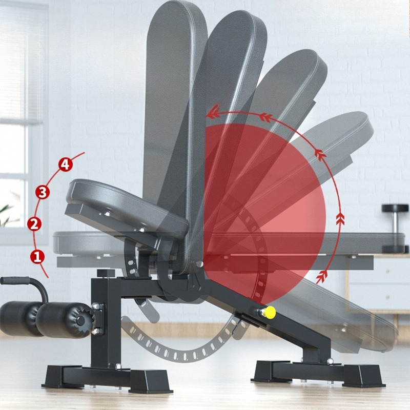 Banco de Fitness Negro, Equipo - Adjustable Dumbbells reseña y precio