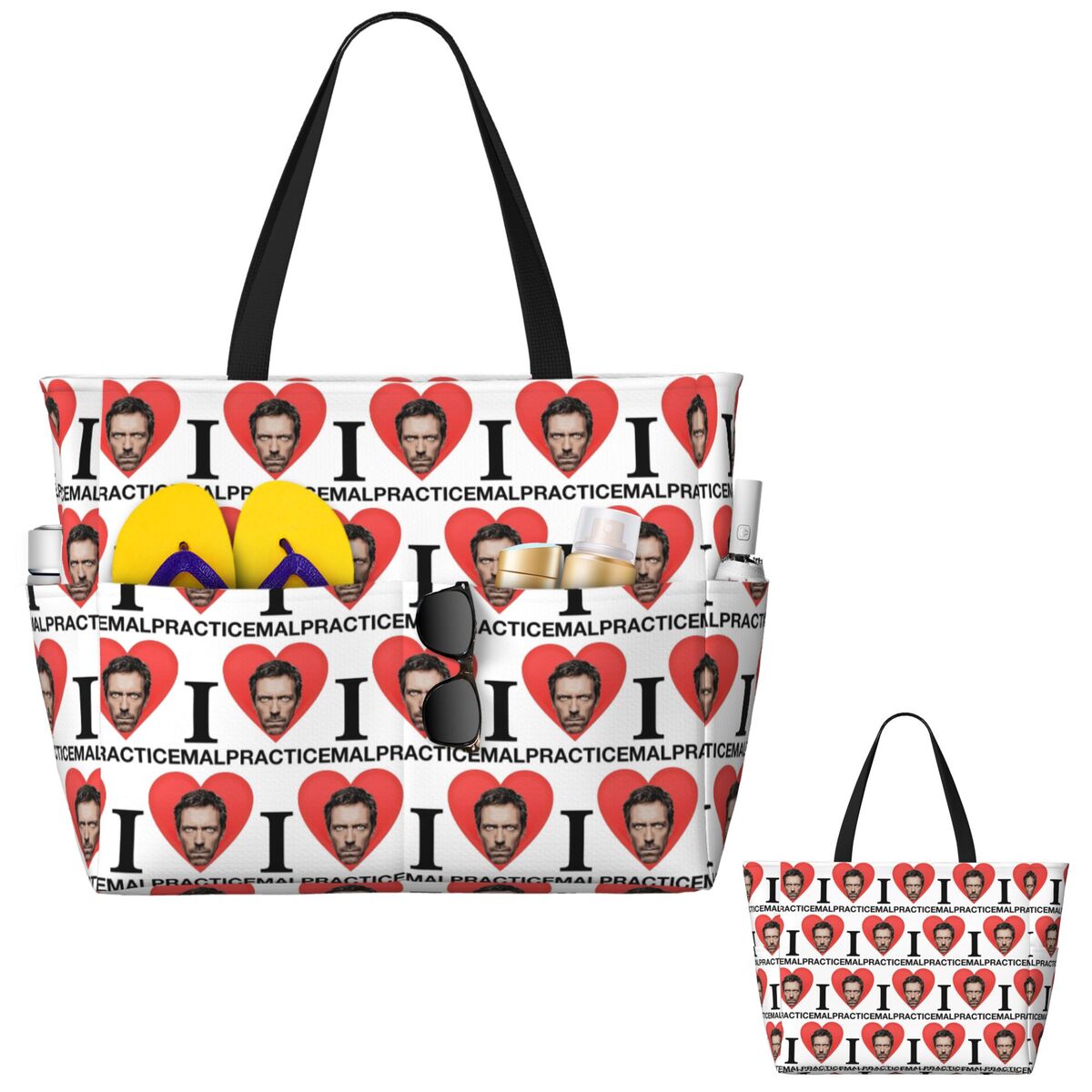 Dr House MD TV Beach Tote Bag  - Yoga Fitness Tva reseña y precio