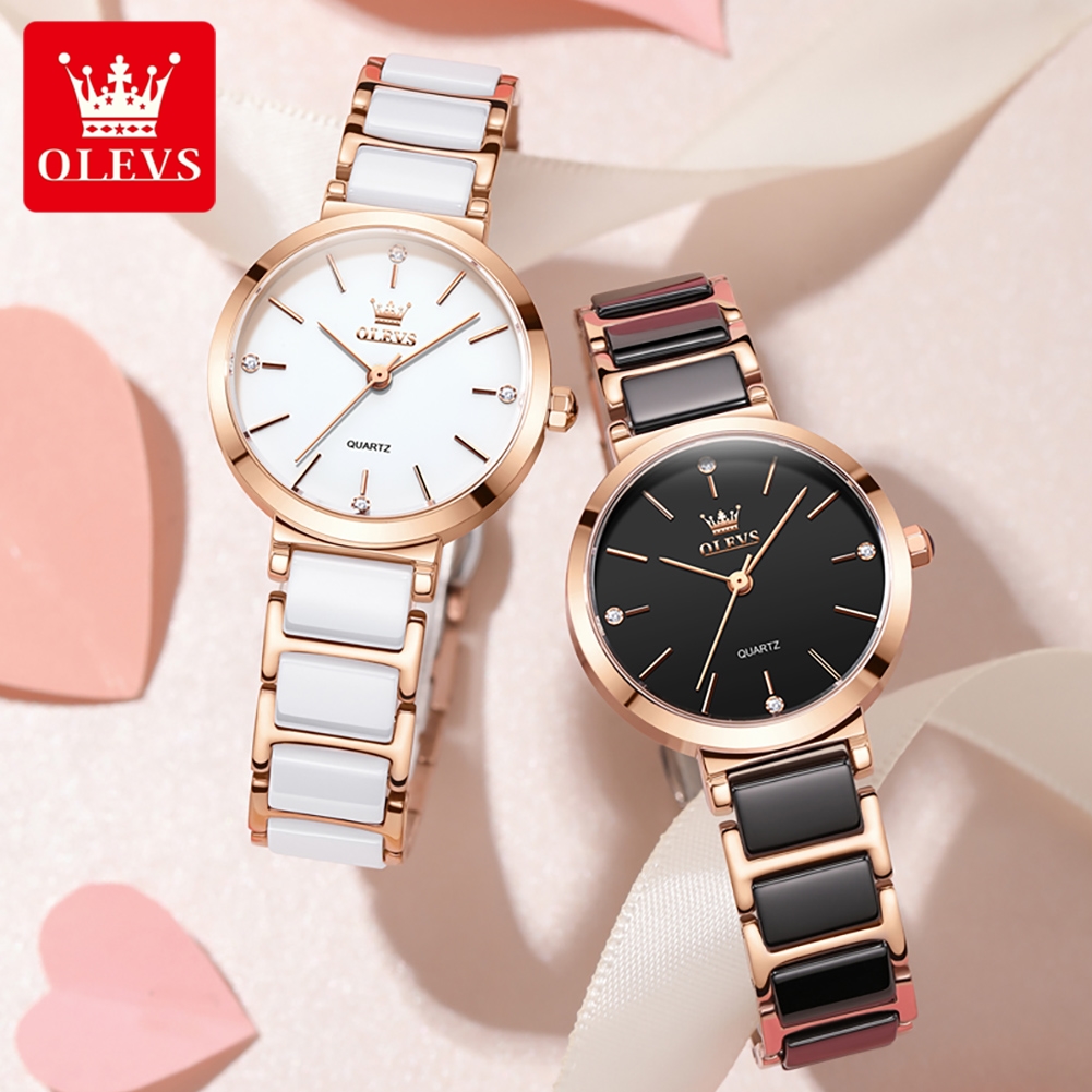 OLEVS Reloj de mujer 5877 Relo - Resistance Bands reseña y precio