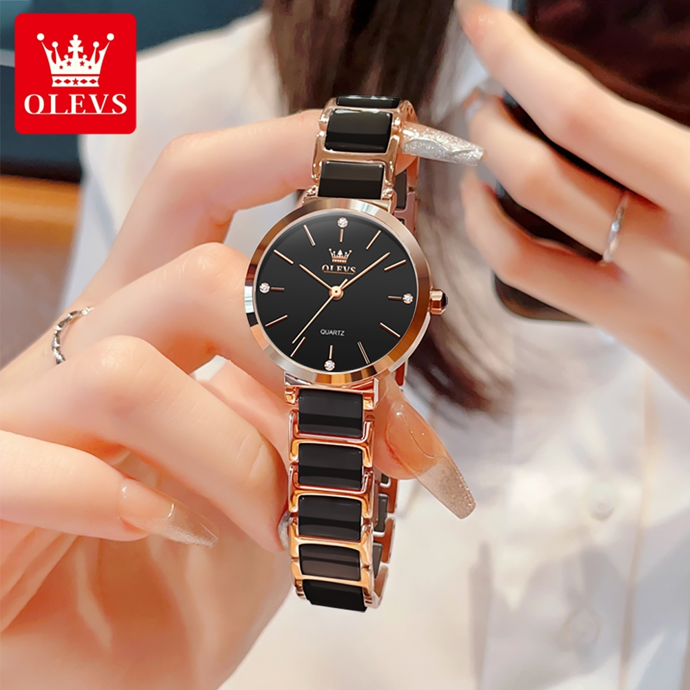 OLEVS Reloj de mujer 5877 Relo - Resistance Bands reseña y precio