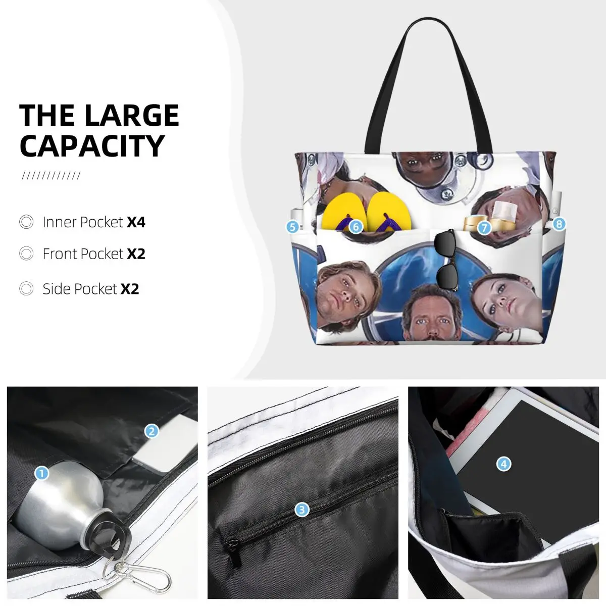 House MD TV Show - Bolsa de ma - Yoga Fitness Tva reseña y precio