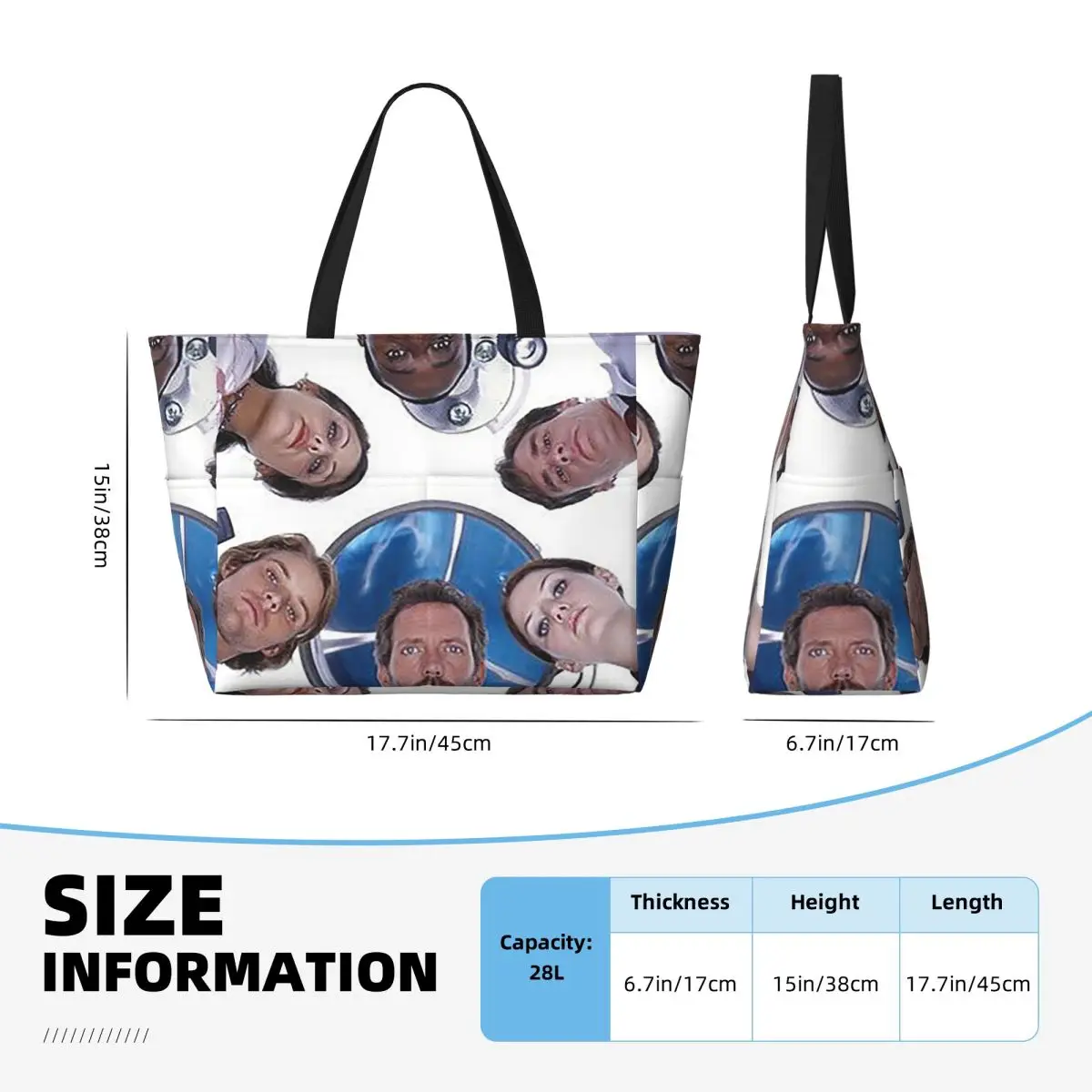 House MD TV Show - Bolsa de ma - Yoga Fitness Tva reseña y precio