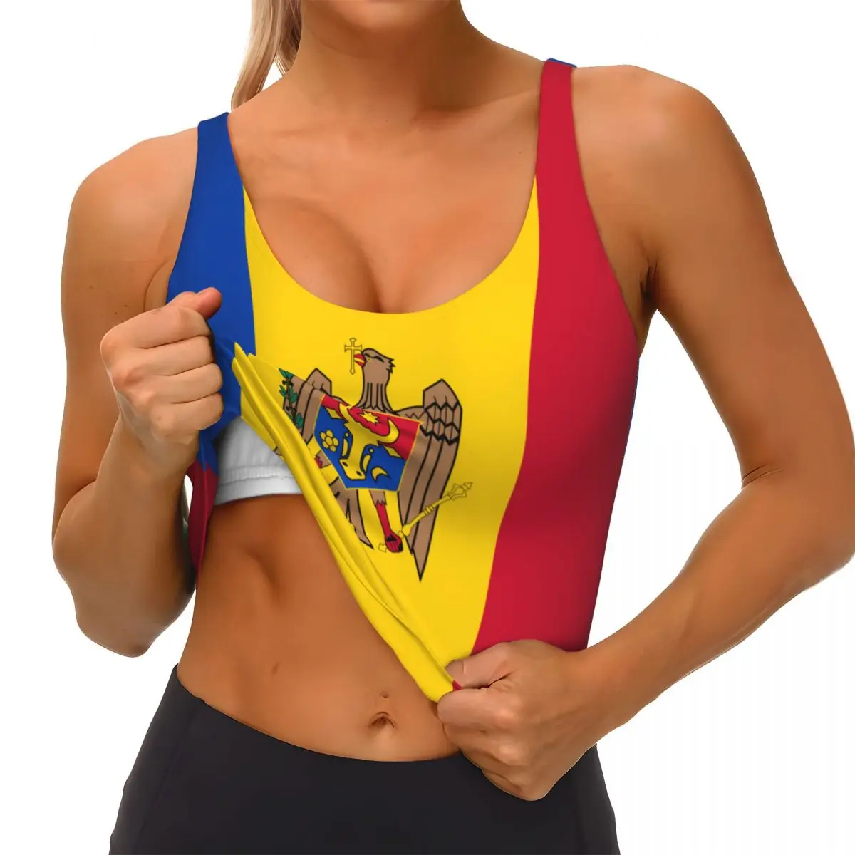 Camisetas básicas con bandera  - Yoga Fitness Top reseña y precio