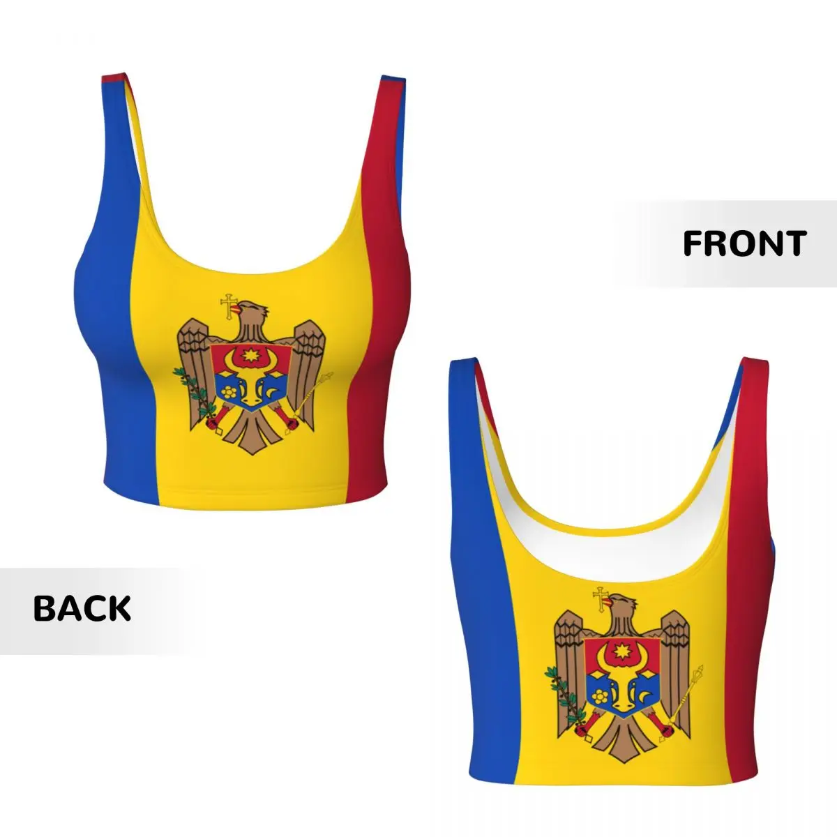 Camisetas básicas con bandera  - Yoga Fitness Top reseña y precio
