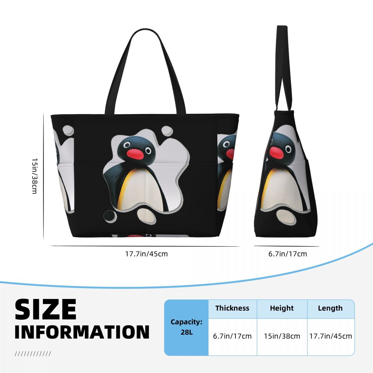 Bolsa de Playa Pingu Pinga Pen - Yoga Fitness Tva reseña y precio