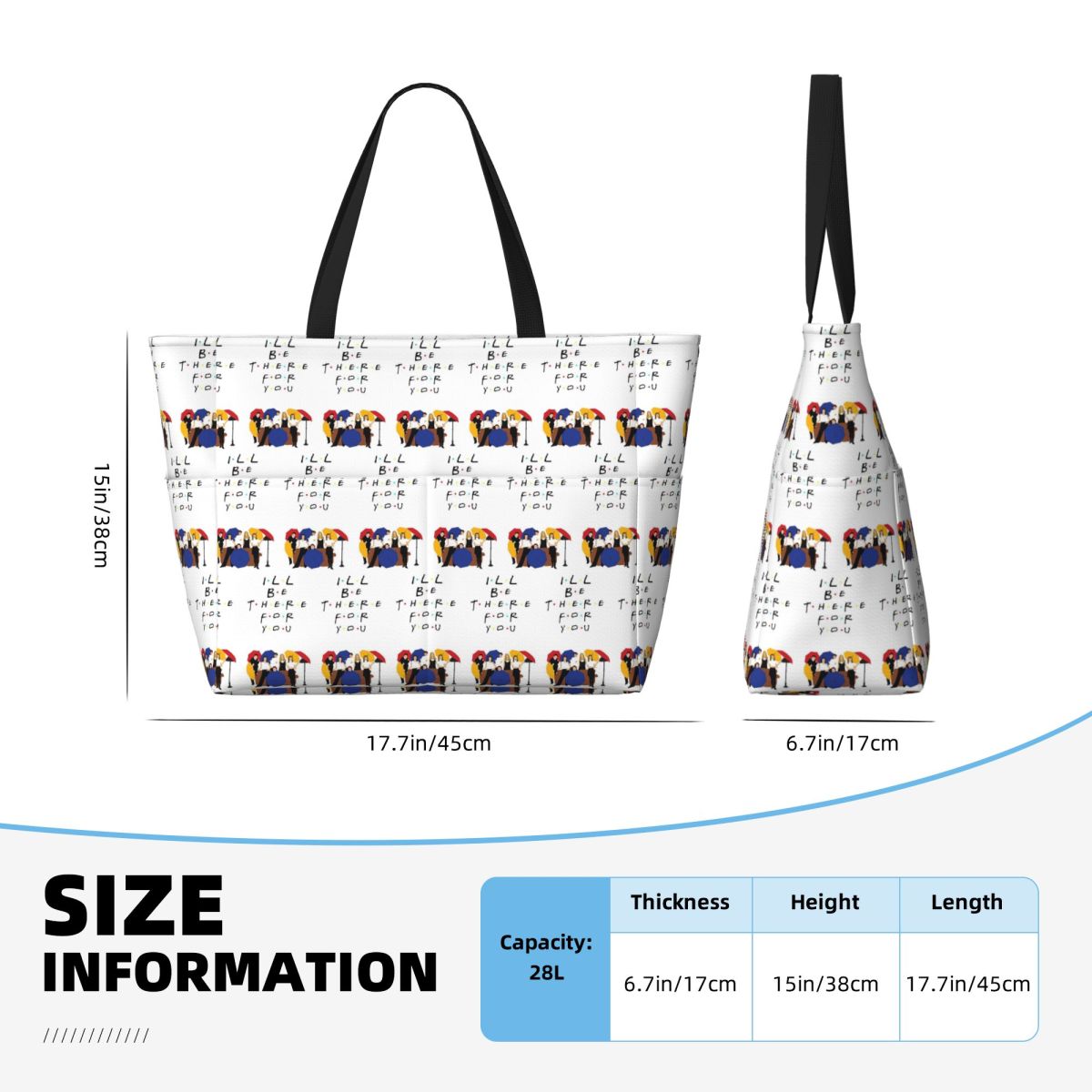 Bolso de mano Friend TV Show p - Yoga Fitness Tva reseña y precio