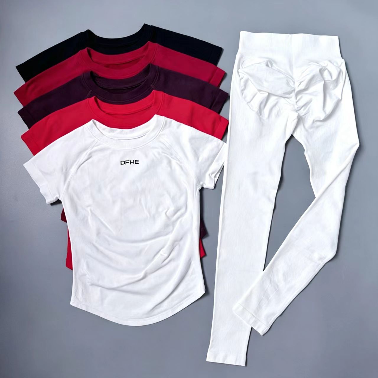 Traje Deportivo Slim DFHE, Top - Yoga Fitness Top reseña y precio