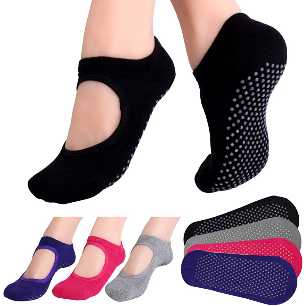 Calcetines antideslizantes con - Yoga Fitness Dance reseña y precio