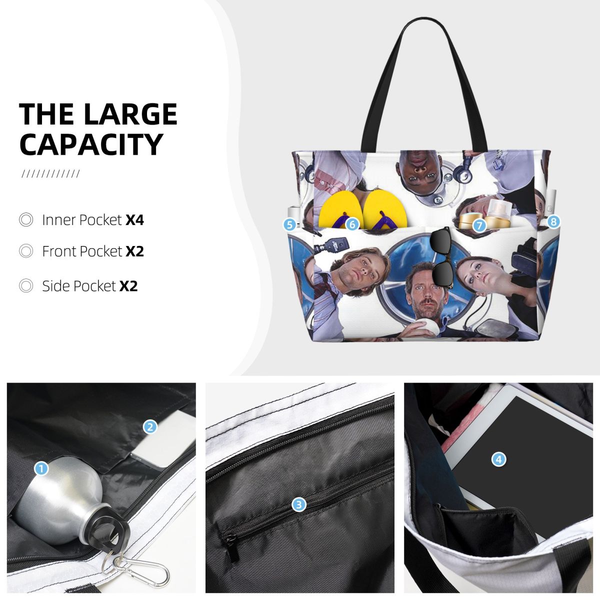 House MD TV Show Bolso de mano - Yoga Fitness Tva reseña y precio