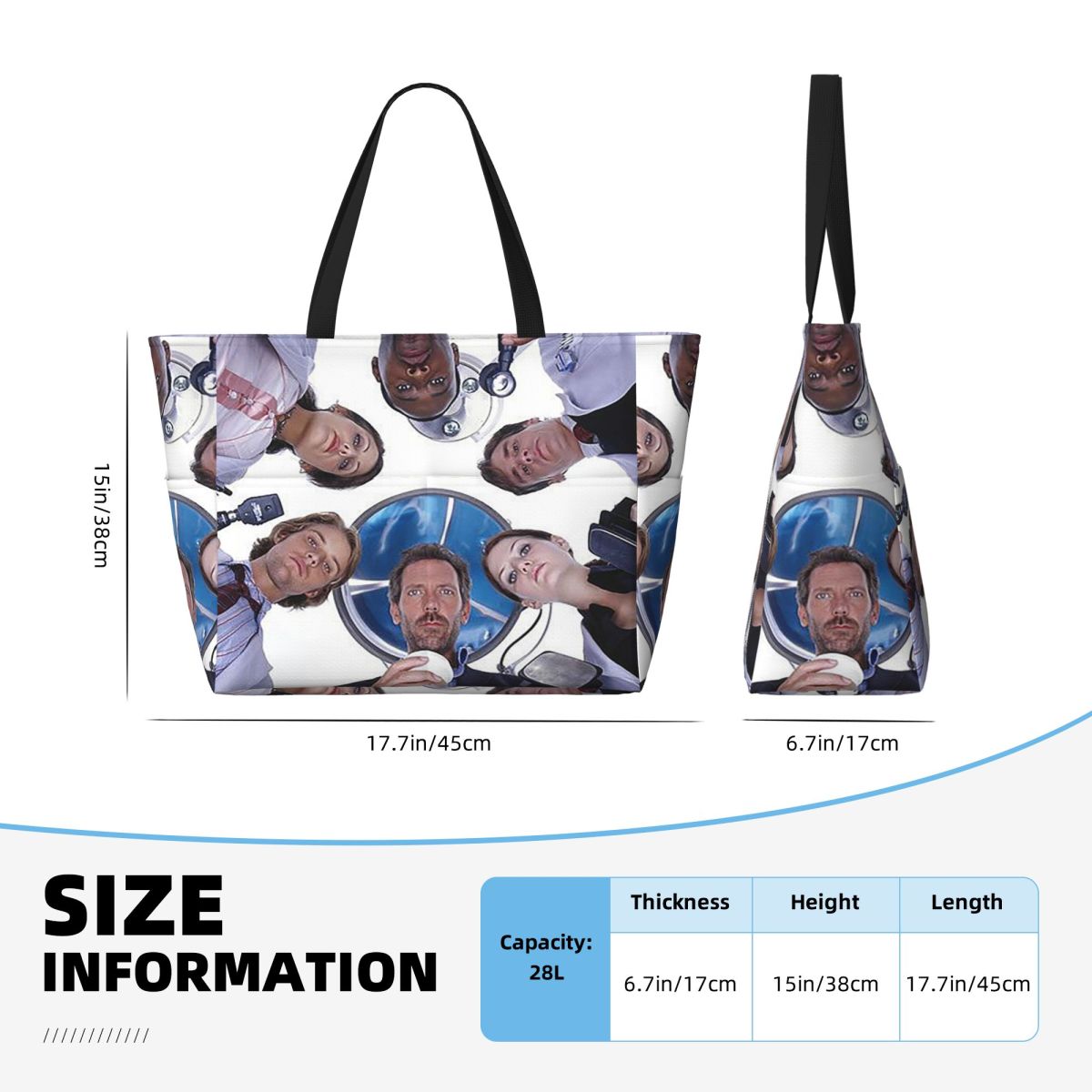 House MD TV Show Bolso de mano - Yoga Fitness Tva reseña y precio