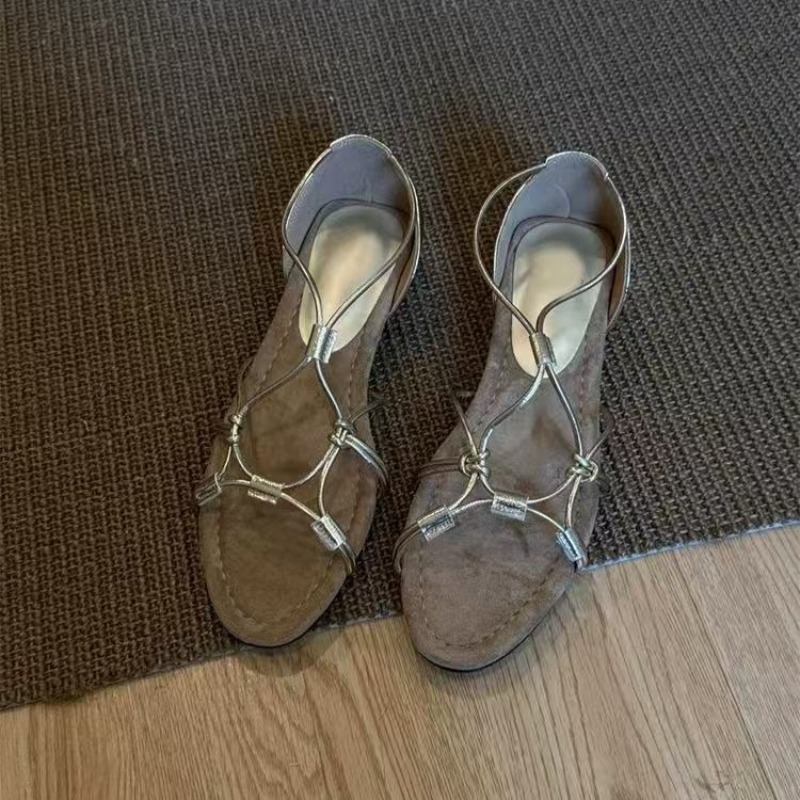 Sandalias de Tacón Bajo con Co - Resistance Bands reseña y precio
