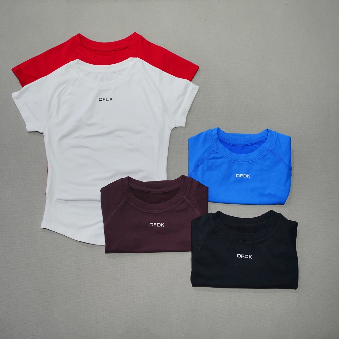 DFDK Camiseta deportiva transp - Yoga Fitness Top reseña y precio