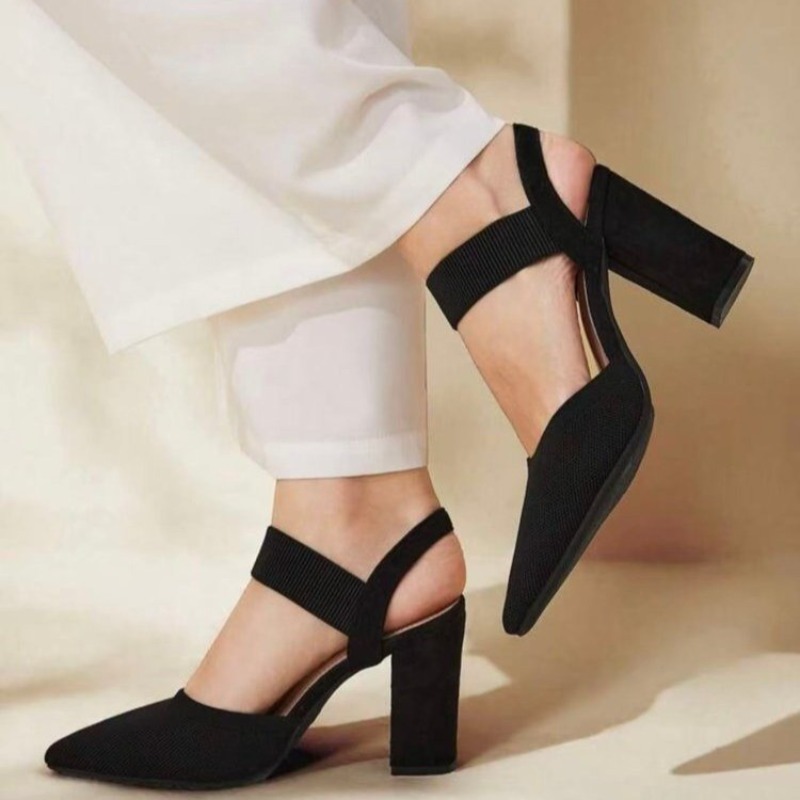 Sandalias de Tacón Ancho con P - Resistance Bands reseña y precio