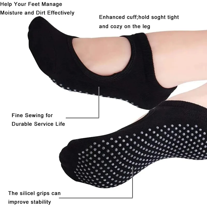 Calcetines de Yoga Antidesliza - Yoga Fitness Dance reseña y precio