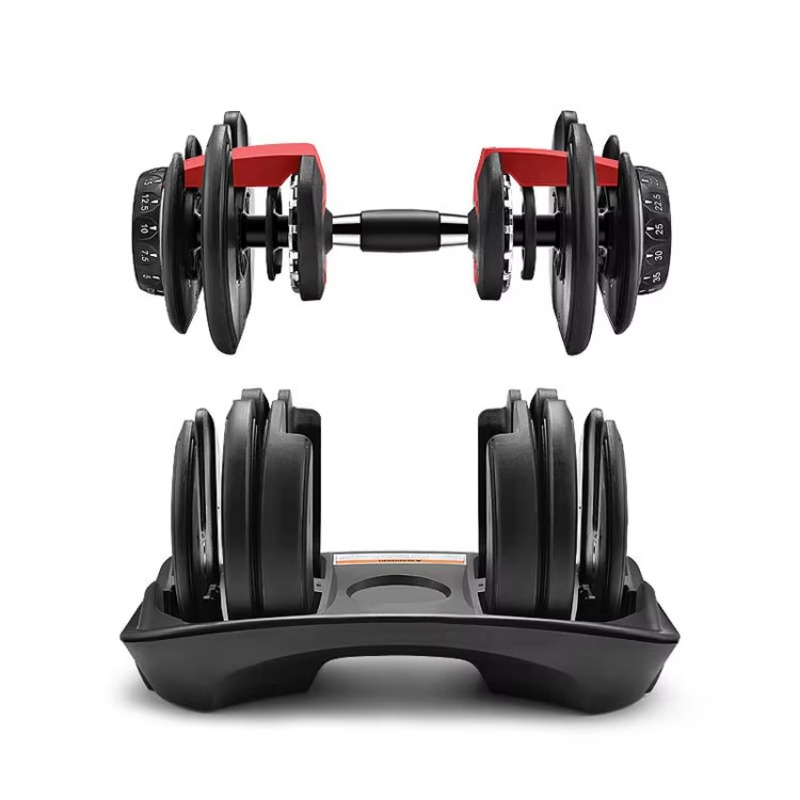 Set de Gimnasio con Pesas Libr - Adjustable Dumbbells reseña y precio
